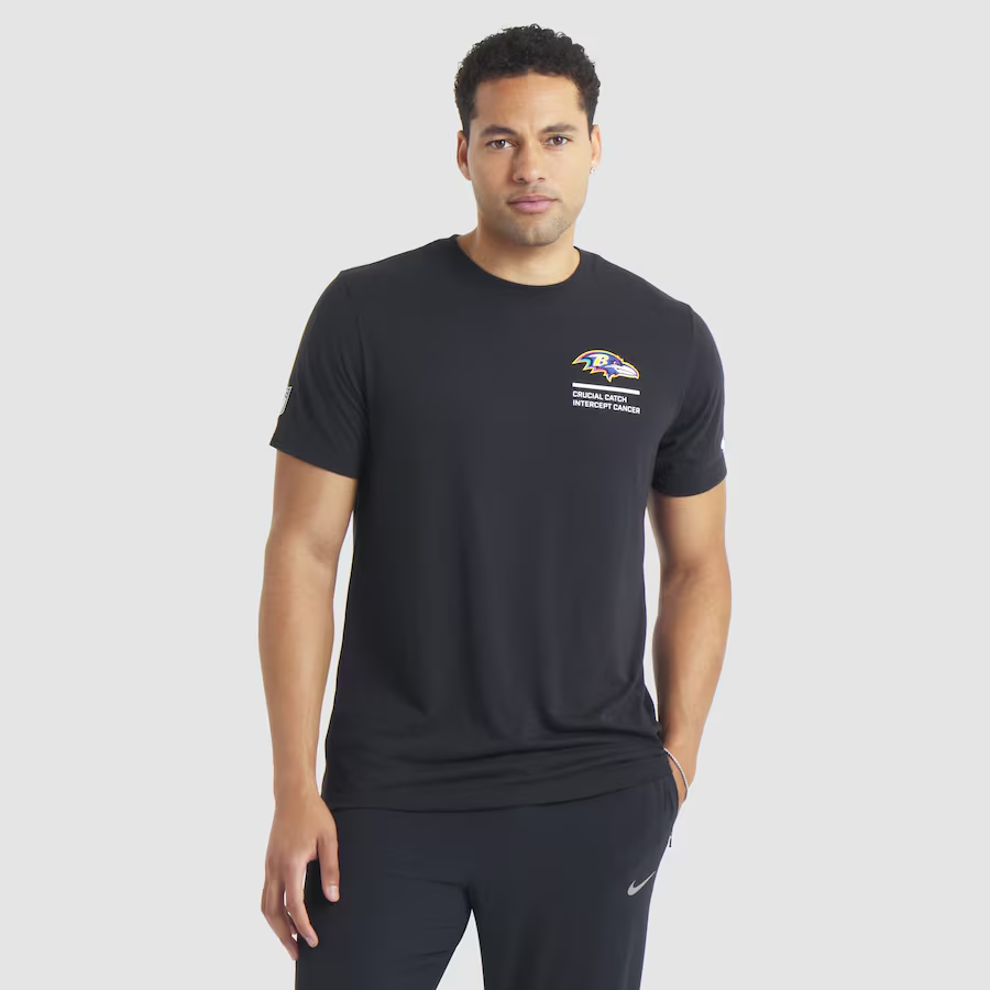 Men Baltimore Ravens #4 Nike NFL 2025 T shirt->nfl t-shirts->Sports Accessory